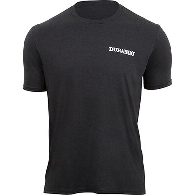 Durango® Unisex Triblend Tshirt, Black Frost, large