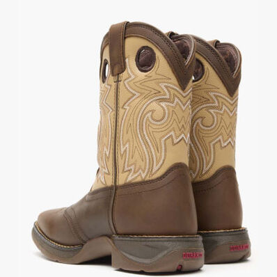 Lil' Rebel™ by Durango® Big Kid Saddle Western Boot, , large