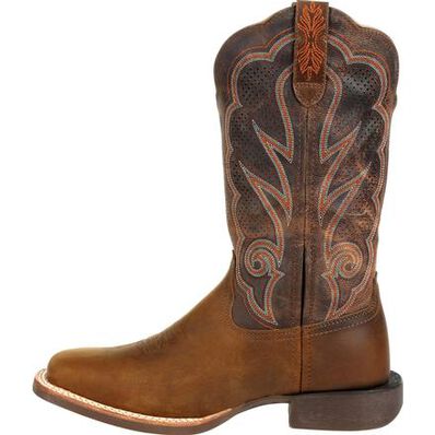 Durango® Lady Rebel Pro™ Women's Cognac Ventilated Western Boot, #DRD0376