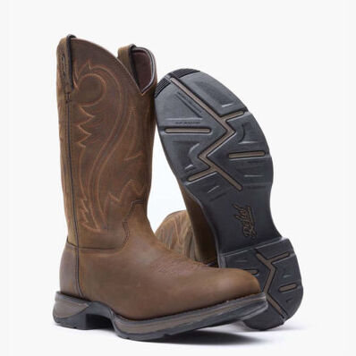 Rebel™ by Durango® Chocolate Pull-On Western Boot, , large