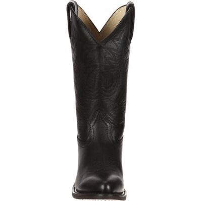 Durango® Women's Black Leather Western Boot, , large