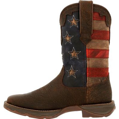 Lady Rebel™ by Durango® Women's Vintage Flag Western Boot, , large
