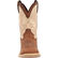 Durango® Lil' Rebel Pro™ Big Kids' Coffee and Bone Western Boot, , large