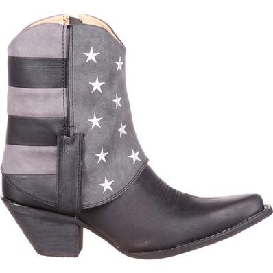 Crush™ by Durango® Women's Fold-Down Black Flag Bootie, , large