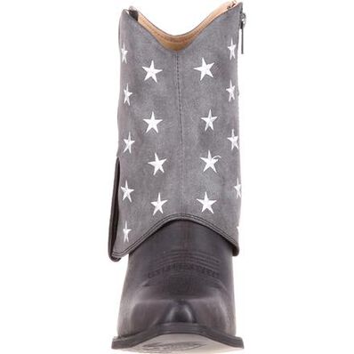 Crush™ by Durango® Women's Fold-Down Black Flag Bootie, , large