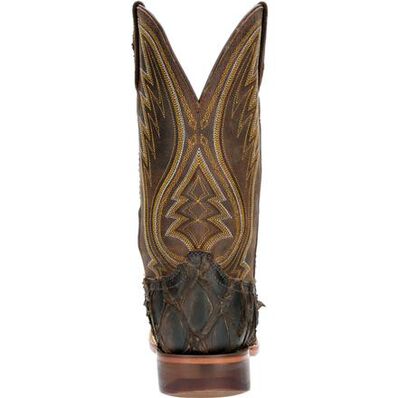 Durango® Premium Exotics™ Dark Bay Pirarucu Western Boot, , large