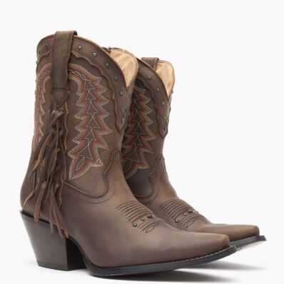 Crush™ by Durango® Women's Roasted Pecan Bootie Western Boot, , large