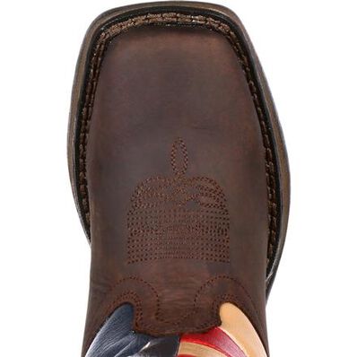 Lil' Rebel™ by Durango® Big Kids' Flag Western Boot, , large