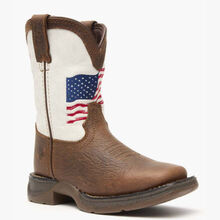 Lil' Rebel™ by Durango® Little Kids Distressed Flag Western Boot