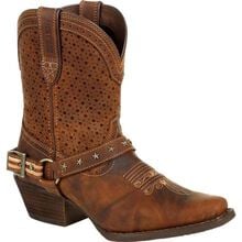 Crush™ by Durango® Women's Brown Ventilated Shortie Boot