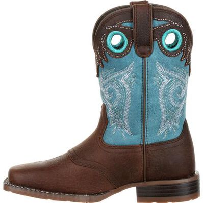 Durango® Lil' Mustang™ Little Kids Western Saddle Boot, , large