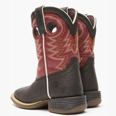 Durango® Lil' Rebel Pro™ Big Kid's Red Western Boot, , large
