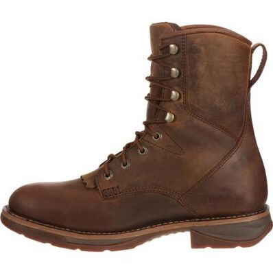 Workin' Rebel™ by Durango® Steel Toe Waterproof Western Lacer Boot, , large