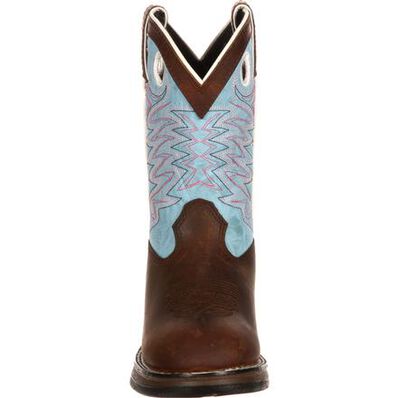 LIL' DURANGO® Big Kid Raindrop Western Boot, , large