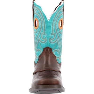 Durango® Westward™ Women's Hickory Turquoise Western Boot, , large