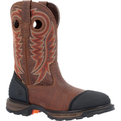 Durango® Maverick XP™ Steel Toe Burlywood Waterproof Western Work Boot, , large