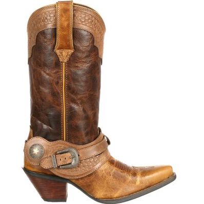 Crush™ by Durango® Women's Spur Strap Western Boot, , large