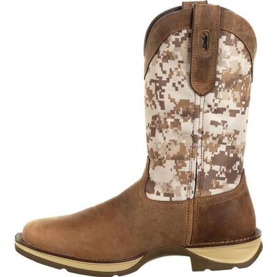 Rebel™ by Durango® Desert Camo Pull-on Western Boot, , large