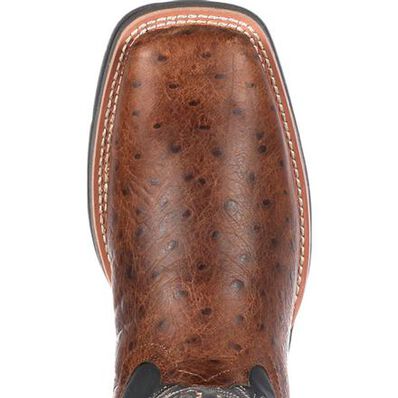 Rebel™ by Durango® Ostrich Embossed Pull-On Western Boot, , large