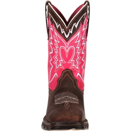 women's pink western boots