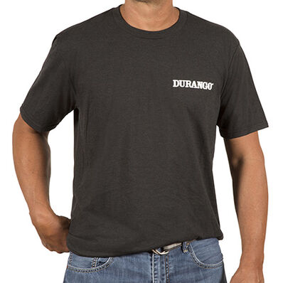 Durango® Unisex Triblend Tshirt, Black Frost, large