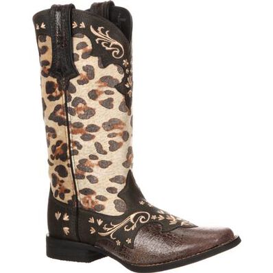 Crush™ by Durango® Women's Leopard Western Boot, , large