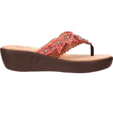 Durango® Cheyenne Western Sandal, , large