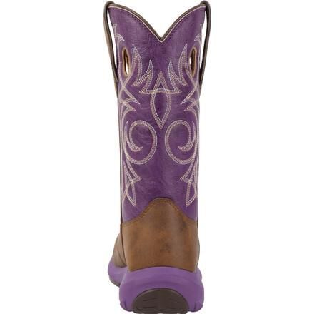 Purple durango boots top
