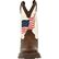 Lil' Rebel™ by Durango® Little Kids Distressed Flag Western Boot, , large