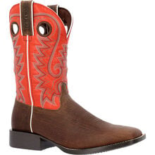 Durango® Westward™ Dark Hickory and Chili Red Western Boot