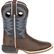 Durango® Lil' Rebel Pro™ Big Kid's Blue Western Boot, , large