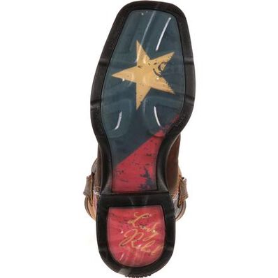 Lady Rebel™ by Durango® Texas Flag Pull-On Western Boot, , large