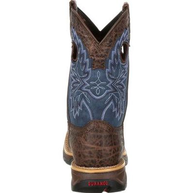 Lil' Rebel™ by Durango® Big Kids Faux Exotic Western Boot, , large