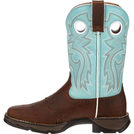 Lady Rebel by Durango Women s Powder n Lace Saddle Western Boot RD3471