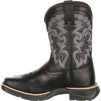 LIL' DURANGO® Big Kid Stockman Western Boot, , large