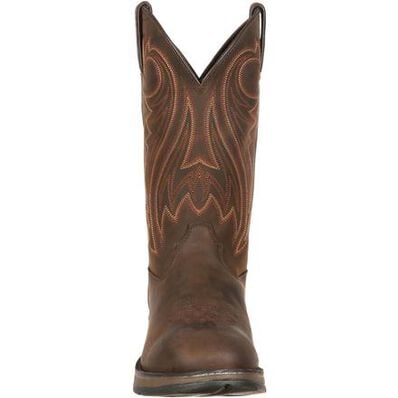 Rebel™ by Durango® Chocolate Pull-On Western Boot, , large