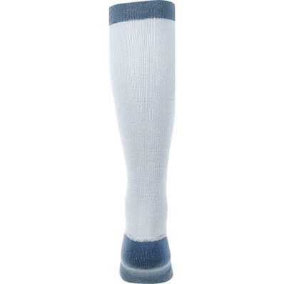 Durango® Boot Unisex Lightweight Merino Wool Socks, LIGHT BLUE, large