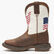 Lil' Rebel™ by Durango® Little Kids Distressed Flag Western Boot, , large