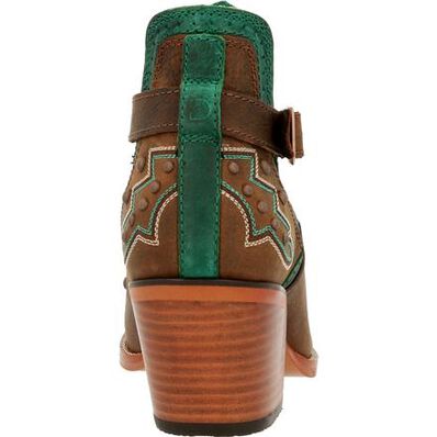 Crush™ by Durango® Women's Brown Studded Western Fashion Bootie, , large