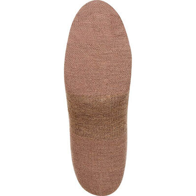 Durango® Boot Unisex Lightweight Merino Wool Socks, BROWN, large