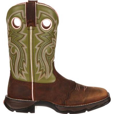 Lady Rebel™ by Durango® Women's Meadow n' Lace Saddle Western Boot, , large
