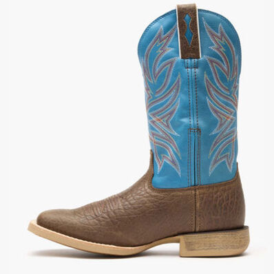 Durango® Rebel Pro™ Bay Brown and Brilliant Blue Western Boot, , large