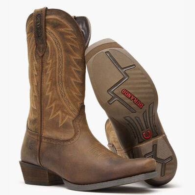 Durango® Rebel Frontier™ Distressed Brown Western Boot, , large