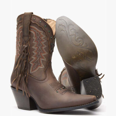 Crush™ by Durango® Women's Roasted Pecan Bootie Western Boot, , large
