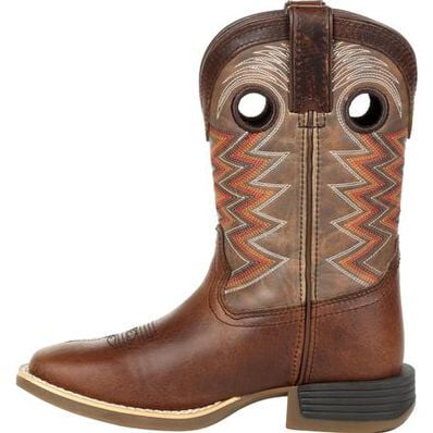 Durango® Lil' Rebel Pro™ Little Kid's Tiger Eye Western Boot, , large