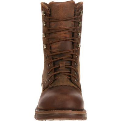Workin' Rebel™ by Durango® Steel Toe Waterproof Western Lacer Boot, , large