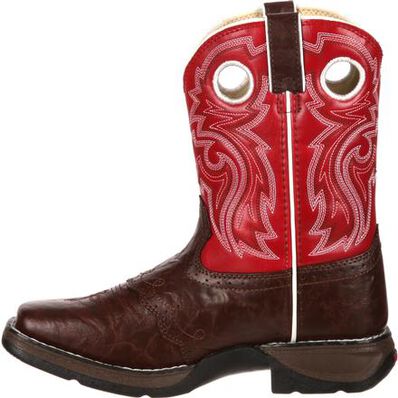 LIL' DURANGO® Little Kid Brown Lacey Western Boot, , large