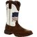 Lady Rebel™ by Durango® Women's Distressed Flag Embroidery Western Boot, , large