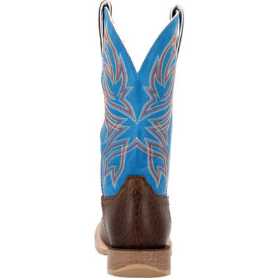 Durango® Rebel Pro™ Bay Brown and Brilliant Blue Western Boot, , large