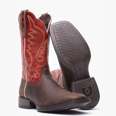 Durango® Saddlebrook™ Acorn Crimson Western Boot, , large